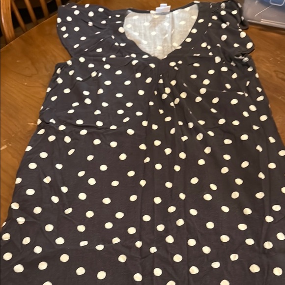 LuLaRoe Dresses & Skirts - LuLaRoe Black and White Polka Dot Dress